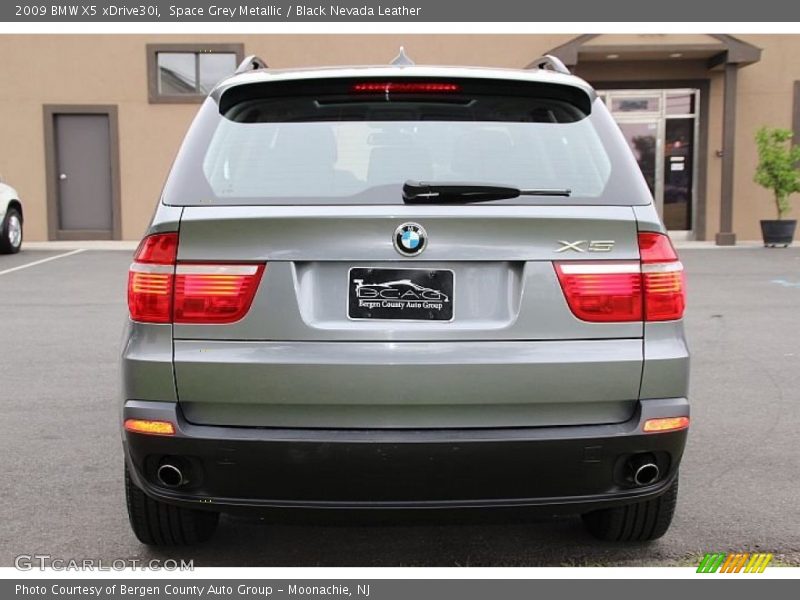 Space Grey Metallic / Black Nevada Leather 2009 BMW X5 xDrive30i
