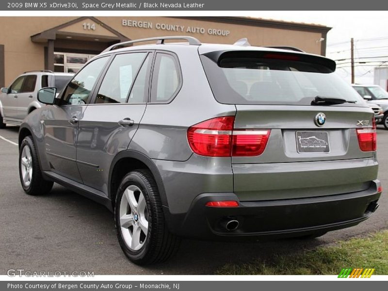 Space Grey Metallic / Black Nevada Leather 2009 BMW X5 xDrive30i