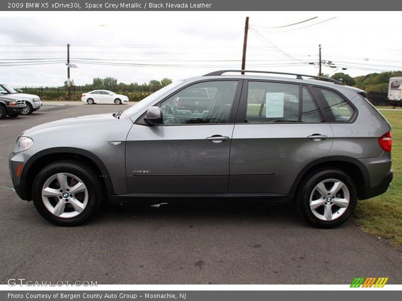 Space Grey Metallic / Black Nevada Leather 2009 BMW X5 xDrive30i
