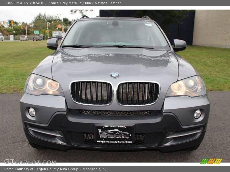 Space Grey Metallic / Black Nevada Leather 2009 BMW X5 xDrive30i
