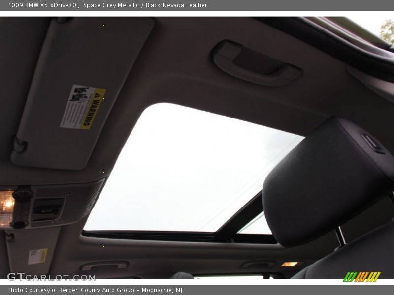 Space Grey Metallic / Black Nevada Leather 2009 BMW X5 xDrive30i