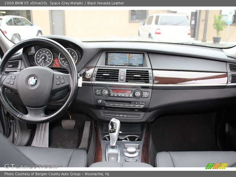 Space Grey Metallic / Black Nevada Leather 2009 BMW X5 xDrive30i