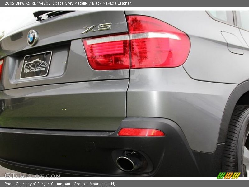 Space Grey Metallic / Black Nevada Leather 2009 BMW X5 xDrive30i