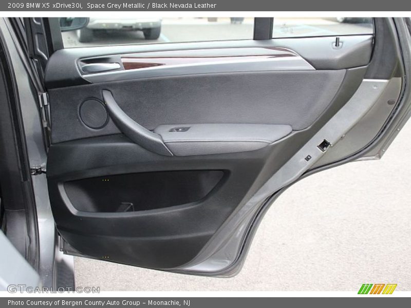 Space Grey Metallic / Black Nevada Leather 2009 BMW X5 xDrive30i