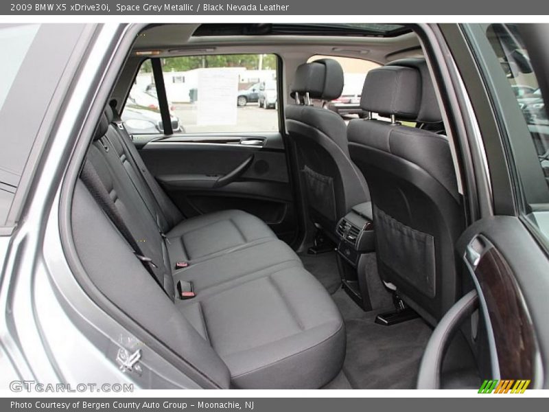 Space Grey Metallic / Black Nevada Leather 2009 BMW X5 xDrive30i