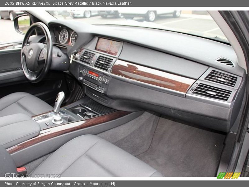 Space Grey Metallic / Black Nevada Leather 2009 BMW X5 xDrive30i