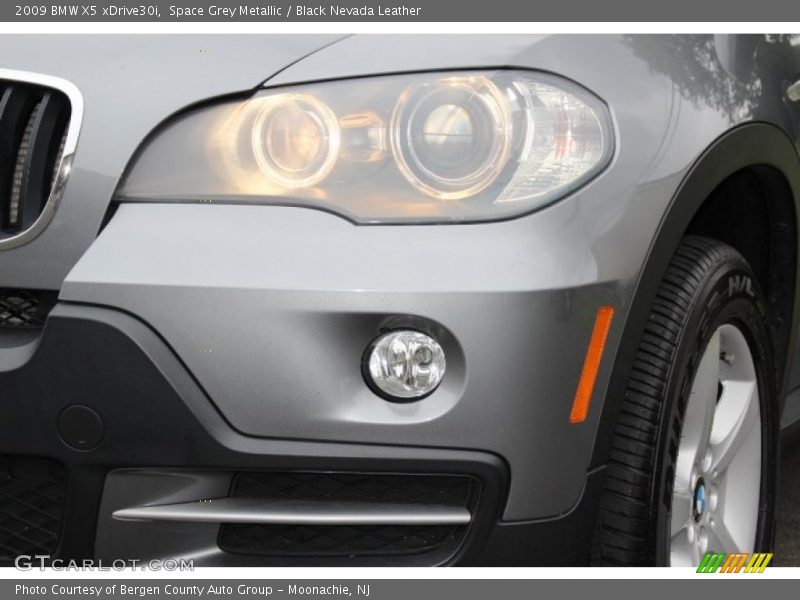 Space Grey Metallic / Black Nevada Leather 2009 BMW X5 xDrive30i