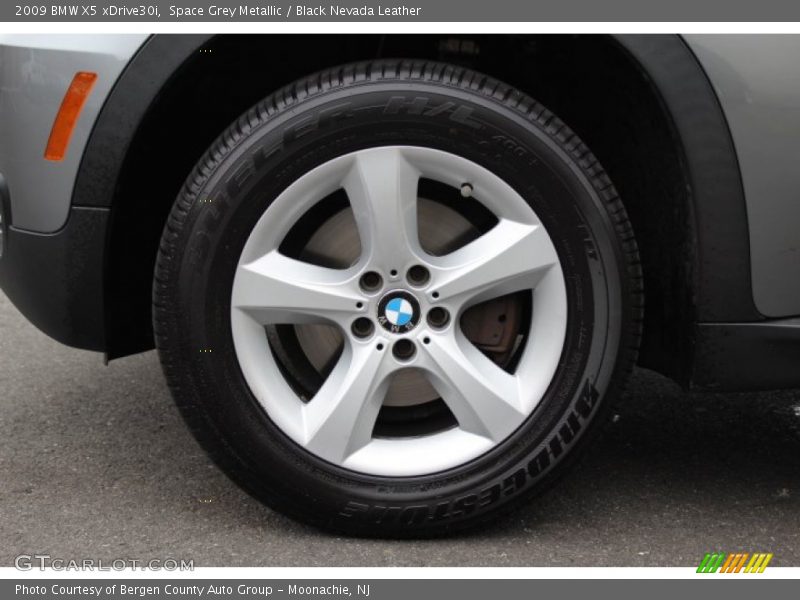 Space Grey Metallic / Black Nevada Leather 2009 BMW X5 xDrive30i