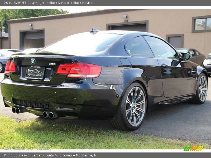 Jerez Black Metallic / Black Novillo 2010 BMW M3 Coupe