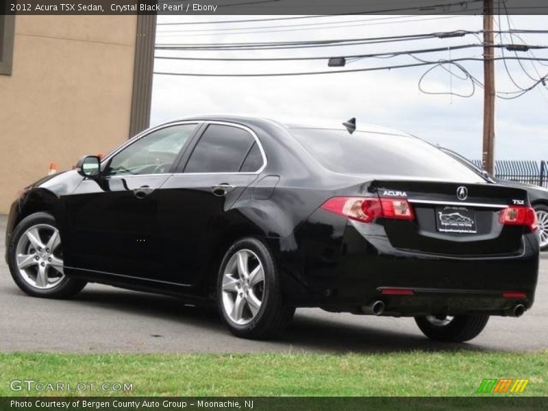 Crystal Black Pearl / Ebony 2012 Acura TSX Sedan