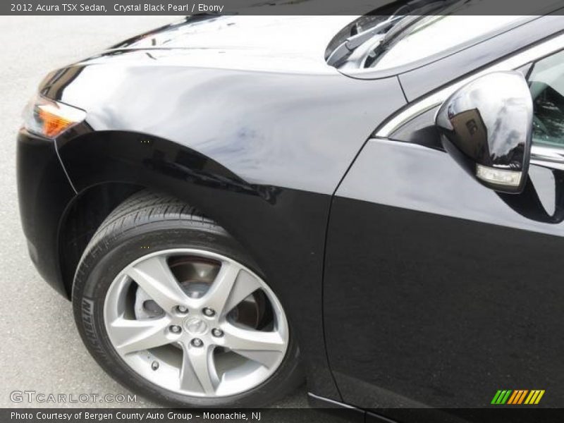 Crystal Black Pearl / Ebony 2012 Acura TSX Sedan