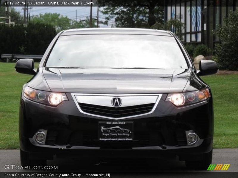 Crystal Black Pearl / Ebony 2012 Acura TSX Sedan