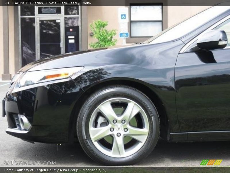Crystal Black Pearl / Ebony 2012 Acura TSX Sedan