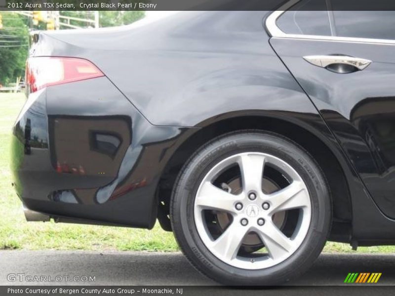 Crystal Black Pearl / Ebony 2012 Acura TSX Sedan
