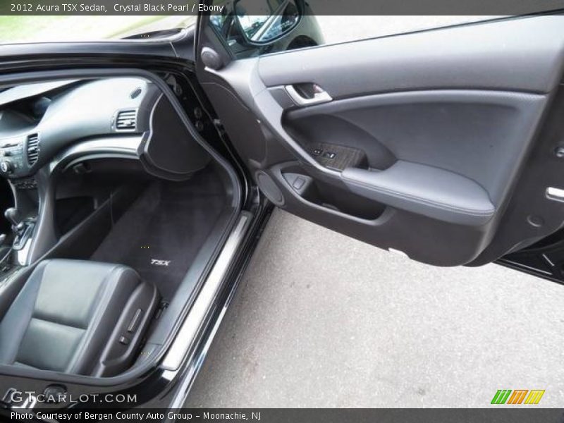 Crystal Black Pearl / Ebony 2012 Acura TSX Sedan