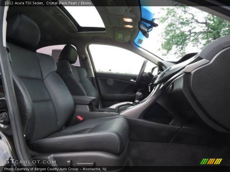 Crystal Black Pearl / Ebony 2012 Acura TSX Sedan