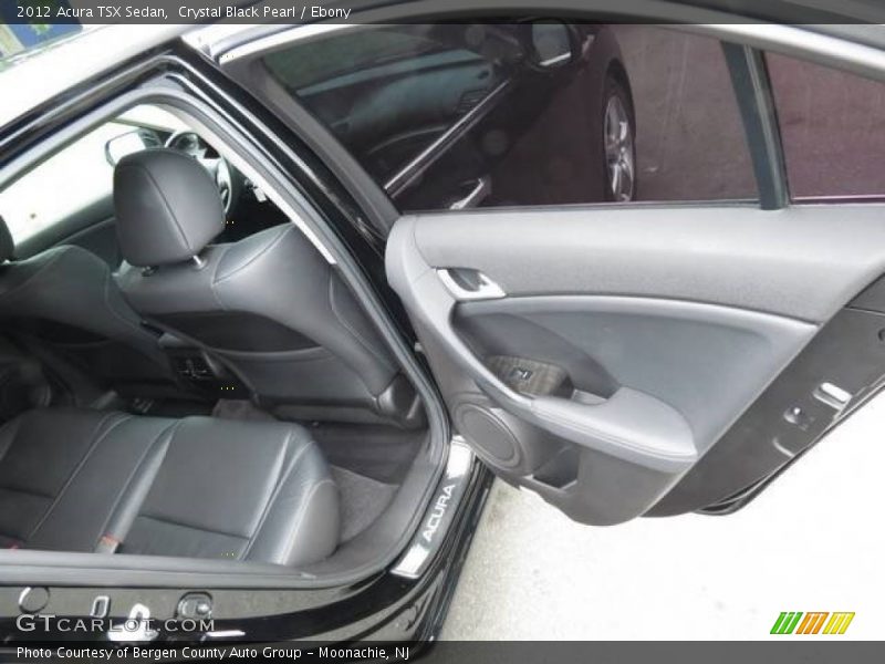 Crystal Black Pearl / Ebony 2012 Acura TSX Sedan