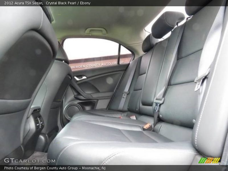 Crystal Black Pearl / Ebony 2012 Acura TSX Sedan
