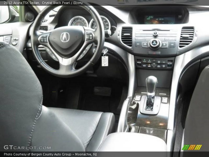 Crystal Black Pearl / Ebony 2012 Acura TSX Sedan