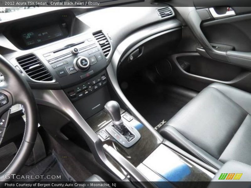 Crystal Black Pearl / Ebony 2012 Acura TSX Sedan