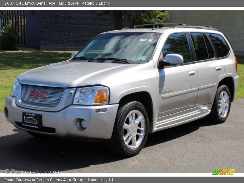 Liquid Silver Metallic / Ebony 2007 GMC Envoy Denali 4x4