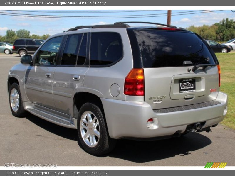 Liquid Silver Metallic / Ebony 2007 GMC Envoy Denali 4x4