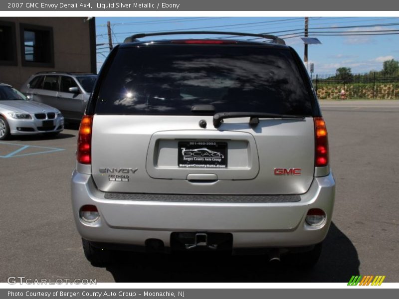 Liquid Silver Metallic / Ebony 2007 GMC Envoy Denali 4x4