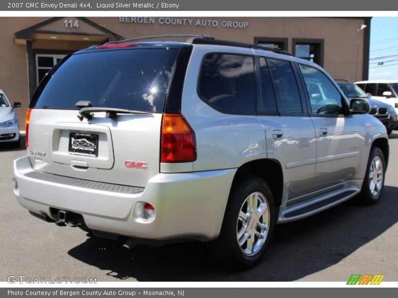 Liquid Silver Metallic / Ebony 2007 GMC Envoy Denali 4x4