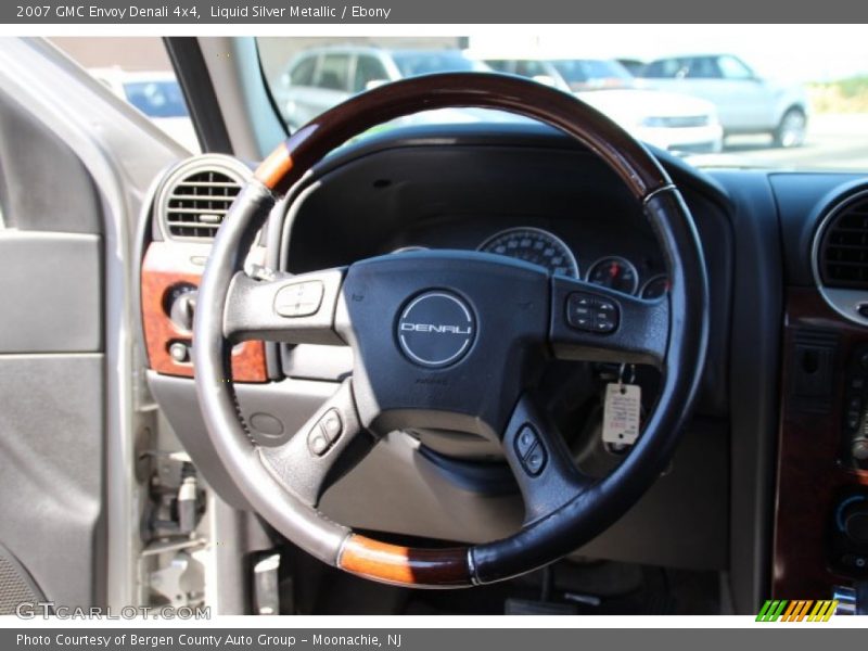 Liquid Silver Metallic / Ebony 2007 GMC Envoy Denali 4x4