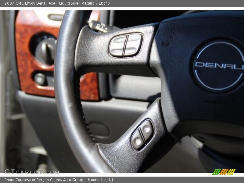 Liquid Silver Metallic / Ebony 2007 GMC Envoy Denali 4x4