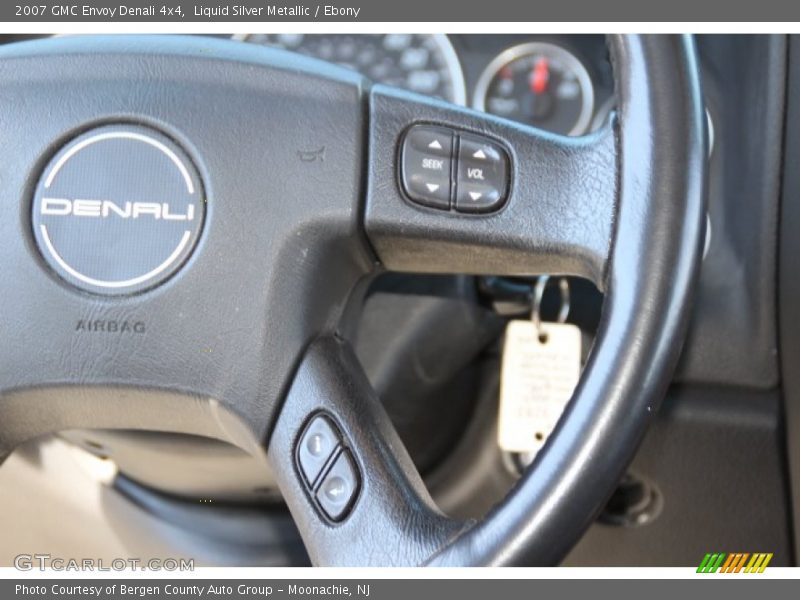 Liquid Silver Metallic / Ebony 2007 GMC Envoy Denali 4x4