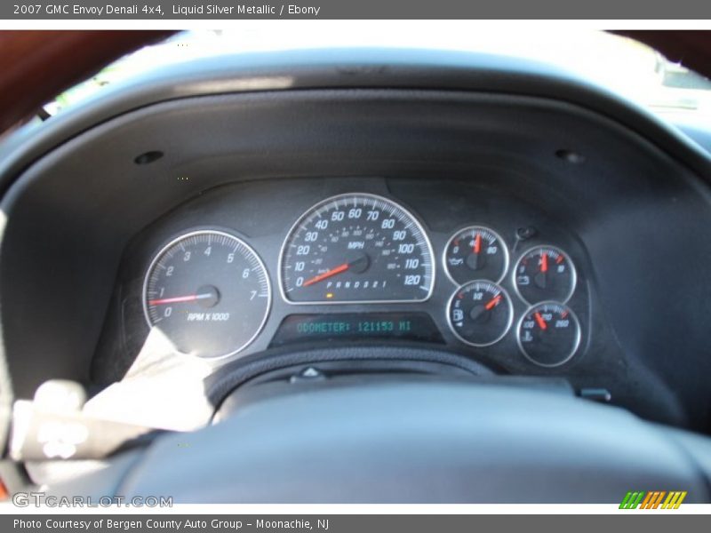 Liquid Silver Metallic / Ebony 2007 GMC Envoy Denali 4x4