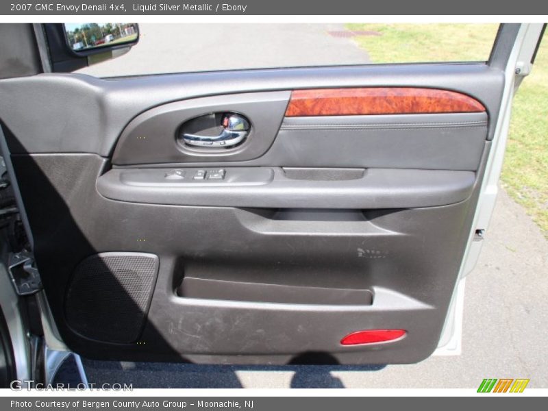 Liquid Silver Metallic / Ebony 2007 GMC Envoy Denali 4x4