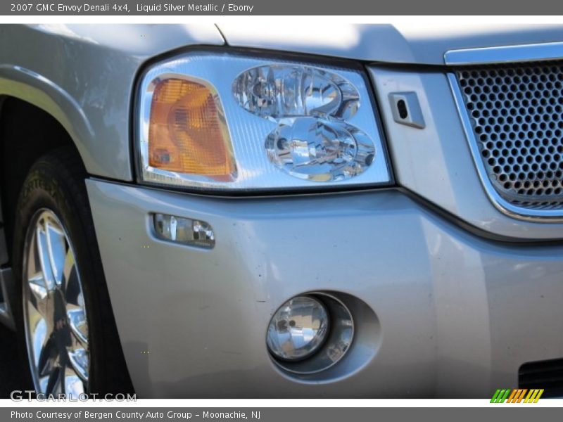Liquid Silver Metallic / Ebony 2007 GMC Envoy Denali 4x4