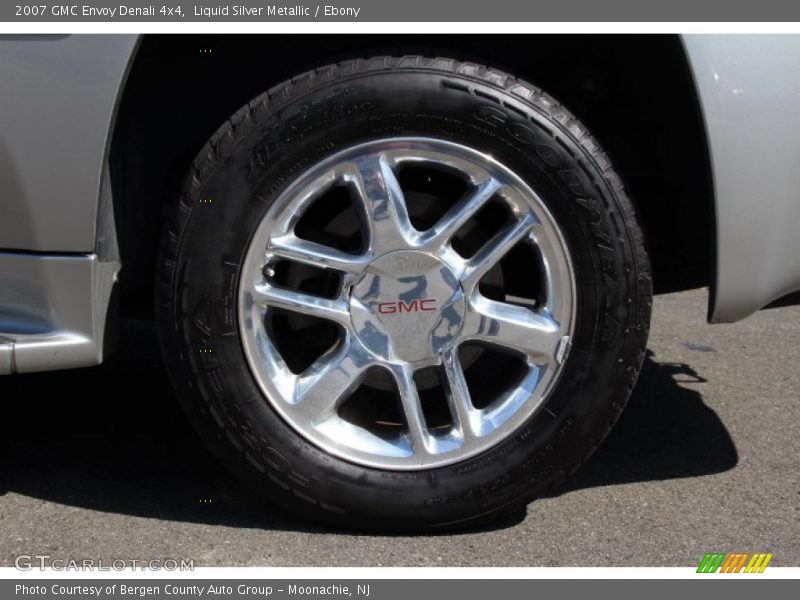 Liquid Silver Metallic / Ebony 2007 GMC Envoy Denali 4x4