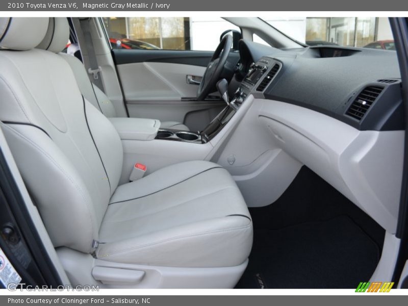 Magnetic Gray Metallic / Ivory 2010 Toyota Venza V6