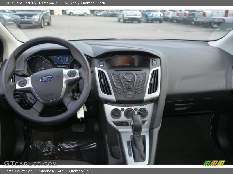 Ruby Red / Charcoal Black 2014 Ford Focus SE Hatchback