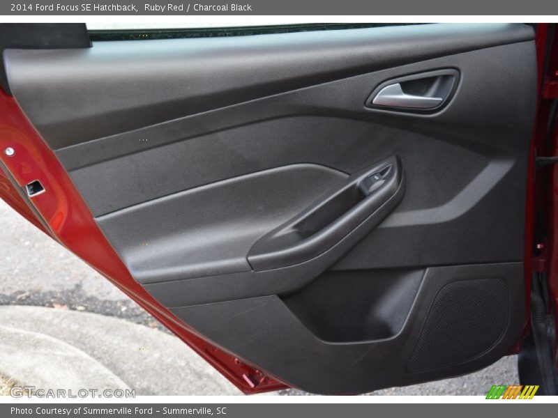 Ruby Red / Charcoal Black 2014 Ford Focus SE Hatchback