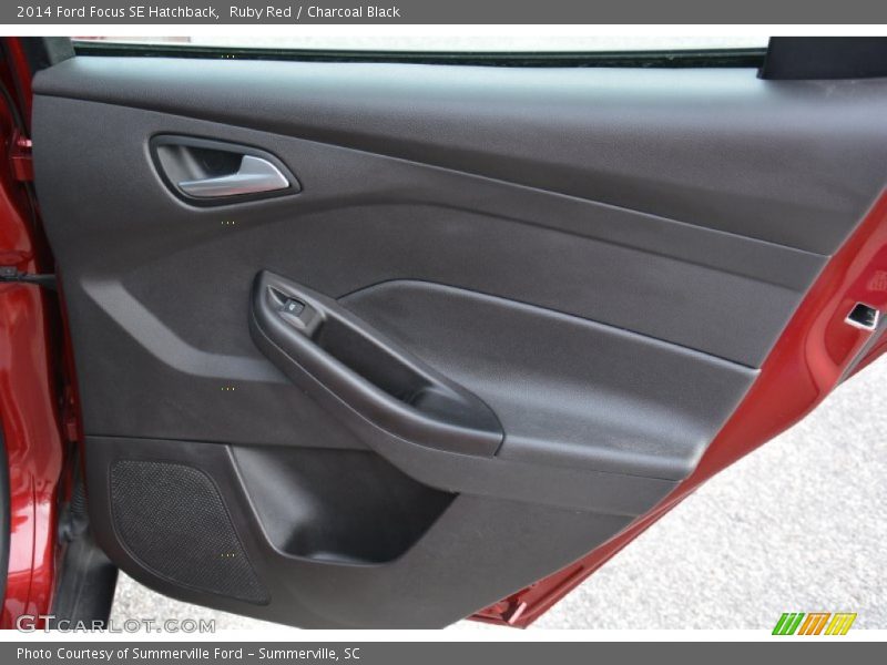 Ruby Red / Charcoal Black 2014 Ford Focus SE Hatchback