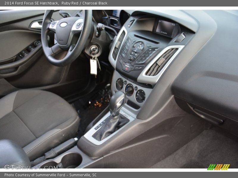 Ruby Red / Charcoal Black 2014 Ford Focus SE Hatchback