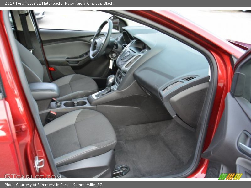 Ruby Red / Charcoal Black 2014 Ford Focus SE Hatchback