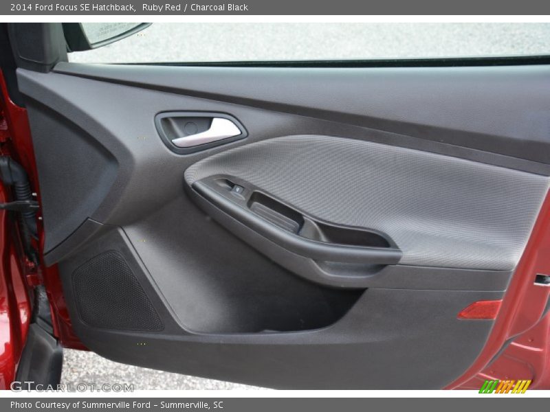 Ruby Red / Charcoal Black 2014 Ford Focus SE Hatchback