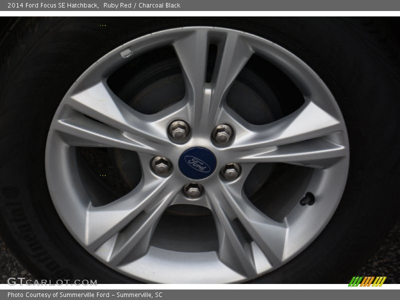 Ruby Red / Charcoal Black 2014 Ford Focus SE Hatchback