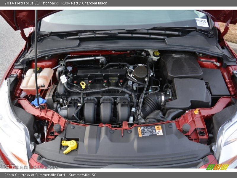 Ruby Red / Charcoal Black 2014 Ford Focus SE Hatchback