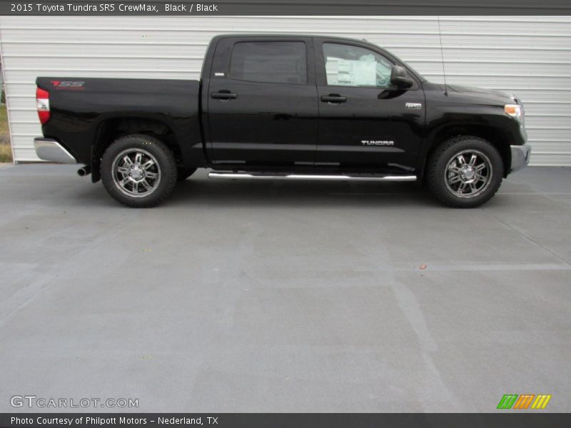 Black / Black 2015 Toyota Tundra SR5 CrewMax
