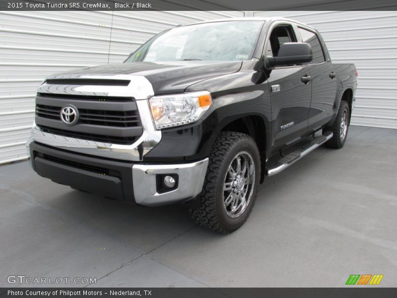 Black / Black 2015 Toyota Tundra SR5 CrewMax