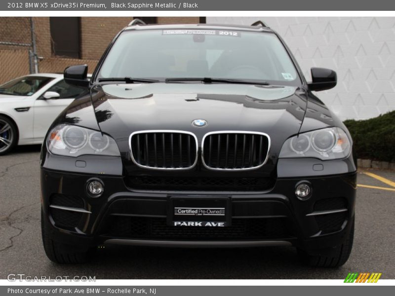 Black Sapphire Metallic / Black 2012 BMW X5 xDrive35i Premium