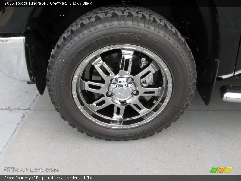 Black / Black 2015 Toyota Tundra SR5 CrewMax