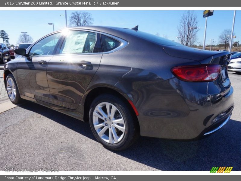 Granite Crystal Metallic / Black/Linen 2015 Chrysler 200 Limited