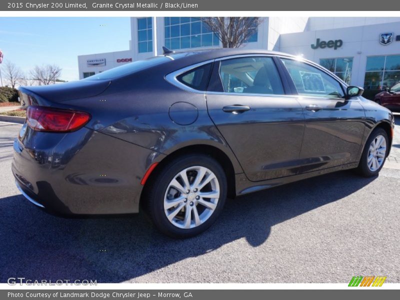 Granite Crystal Metallic / Black/Linen 2015 Chrysler 200 Limited
